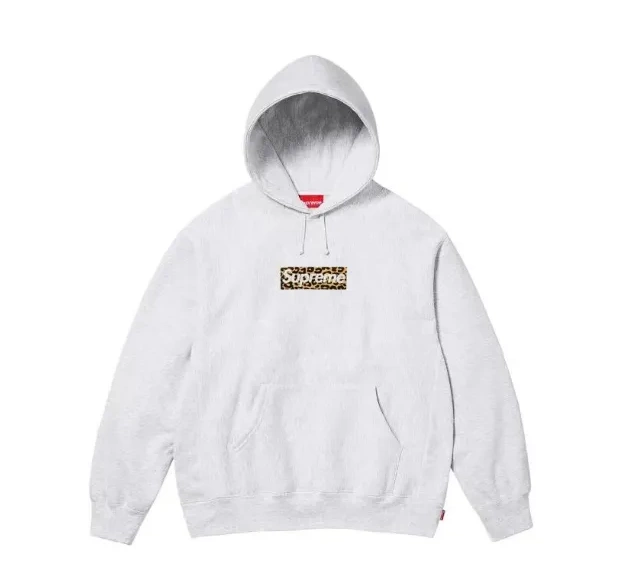 Grey S SWEAT XL LOGO L M Shanghai HOODED BOX 0729